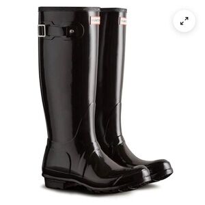Hunter Black Rain Boots